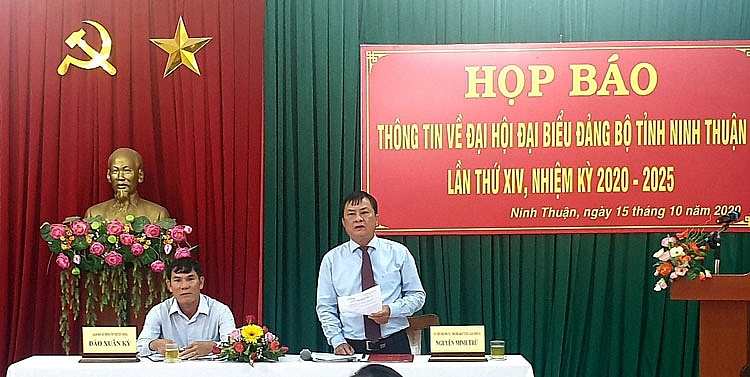 Đại hội Đảng bộ tỉnh Ninh Thuận lần thứ XIV, phương châm “Đoàn kết, sáng tạo, kỷ cương, phát triển”