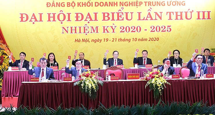 Đại hội đại biểu Đảng bộ Khối Doanh nghiệp Trung ương lần thứ III, nhiệm kỳ 2020 – 2025 thành công tốt đẹp