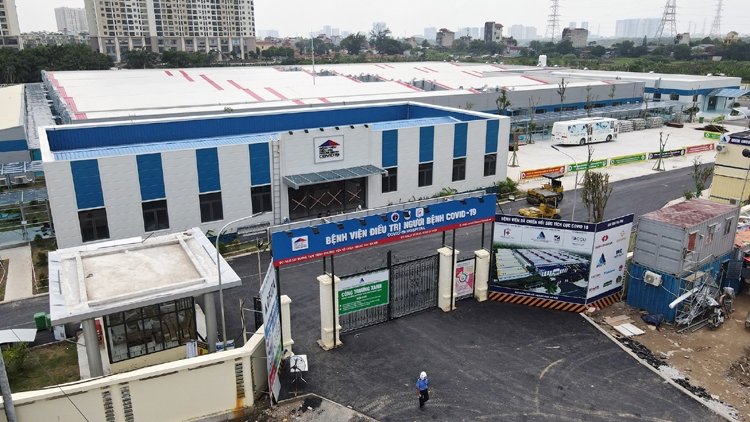 Hòa Phát tài trợ 15 tỷ cho Bệnh viện Dã chiến Hoàng Mai