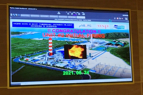 Nhà máy Nhiệt điện Nghi Sơn 2: Đốt dầu thành công tổ máy số 2 Nhà máy Nhiệt điện Nghi Sơn 2: Đốt dầu thành công tổ máy số 2