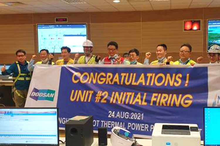 Nhà máy Nhiệt điện Nghi Sơn 2: Đốt dầu thành công tổ máy số 2 Nhà máy Nhiệt điện Nghi Sơn 2: Đốt dầu thành công tổ máy số 2