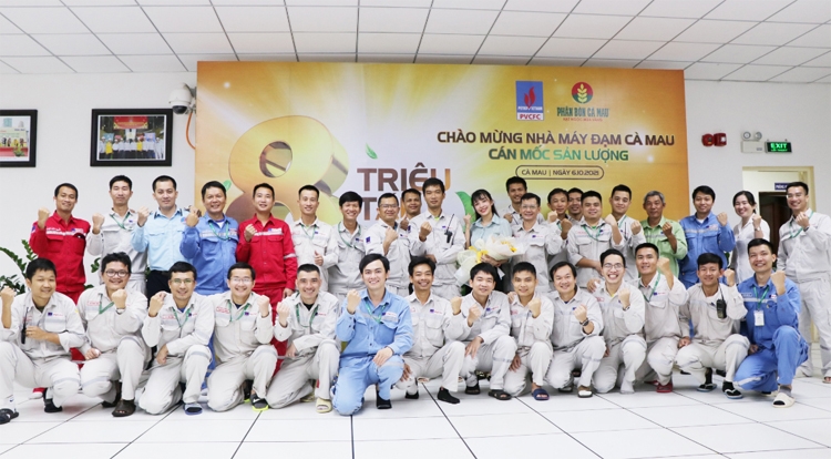 Phân bón Cà Mau cán mốc 8 triệu tấn urê, hành trình nỗ lực không ngừng vì nông nghiệp