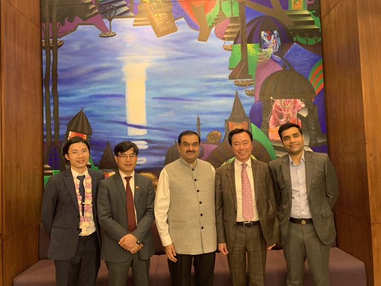 Tập đoàn Adani Ấn Độ muốn tìm kiếm cơ hội hợp tác đầu tư kinh doanh trong lĩnh vực năng lượng và cảng biển tại Việt Nam Tập đoàn Adani Ấn Độ muốn tìm kiếm cơ hội hợp tác đầu tư kinh doanh trong lĩnh vực năng lượng và cảng biển tại Việt Nam