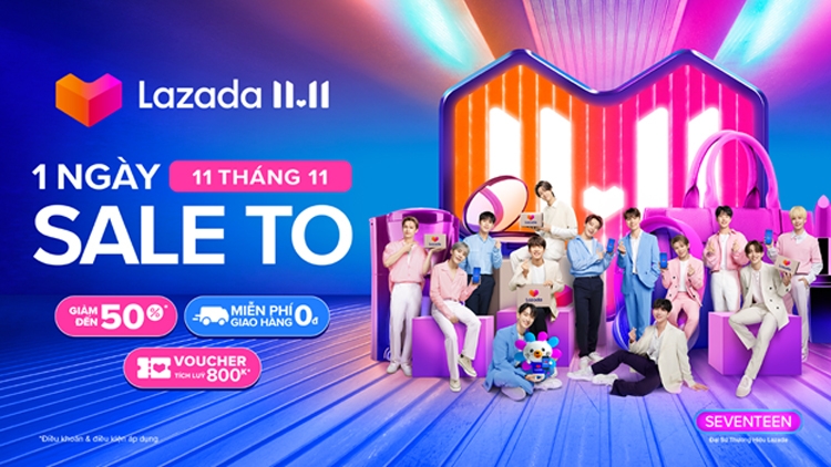SEVENTEEN chính thức trở thành Đại sứ thương hiệu khu vực Đông Nam Á của Lazada SEVENTEEN chính thức trở thành Đại sứ thương hiệu khu vực Đông Nam Á của Lazada