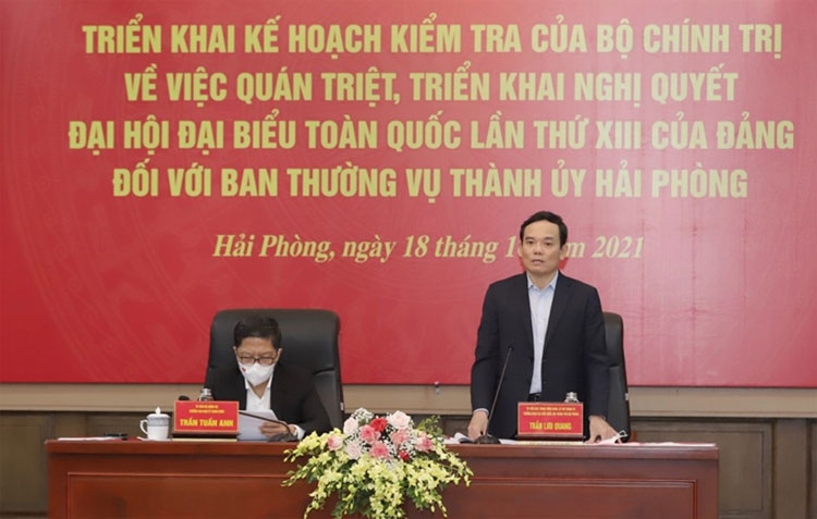 Hải Phòng sáng tạo, đổi mới, hiệu quả trong triển khai thực hiện các Nghị quyết Đại hội Đảng