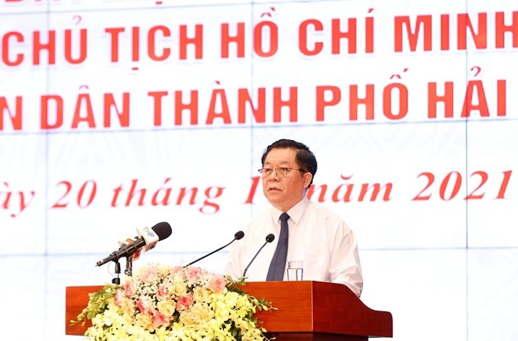 Hải Phòng phấn đấu đi đầu trong sự nghiệp công nghiệp hóa, hiện đại hóa