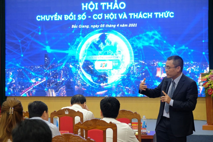 Bắc Giang đặt mục tiêu top 10 tỉnh dẫn đầu cả nước về chuyển đổi số