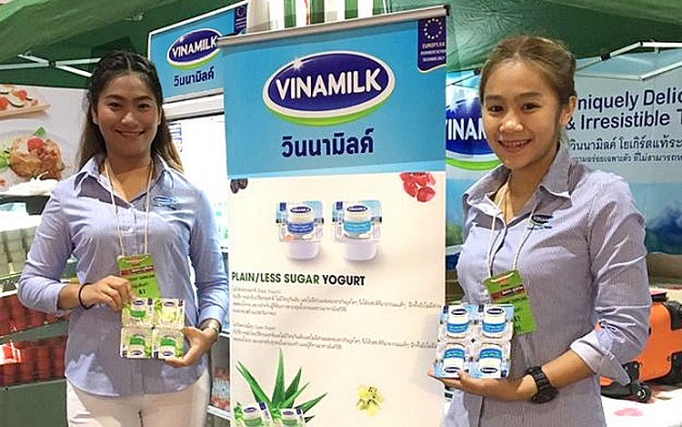 Sản phẩm sữa các loại của Vinamilk ra mắt người tiêu dùng Trung Quốc san pham sua cac loai cua vinamilk ra mat nguoi tieu dung trung quoc