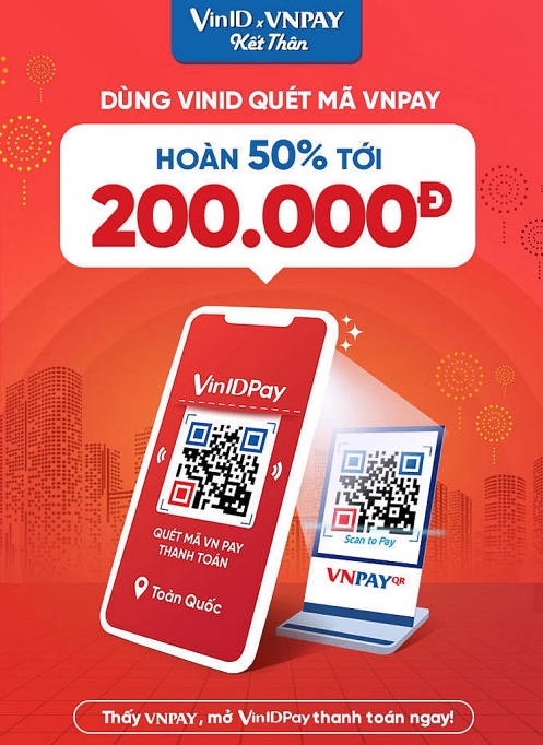 vinid pay hop tac vnpay phu song 60000 diem chap nhan thanh toan tai viet nam