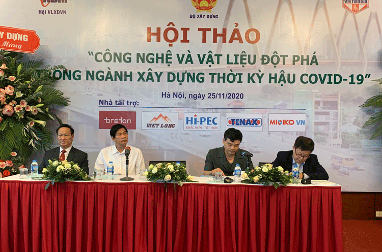 Hướng tới sản xuất vật liệu xây dựng từ chất thải