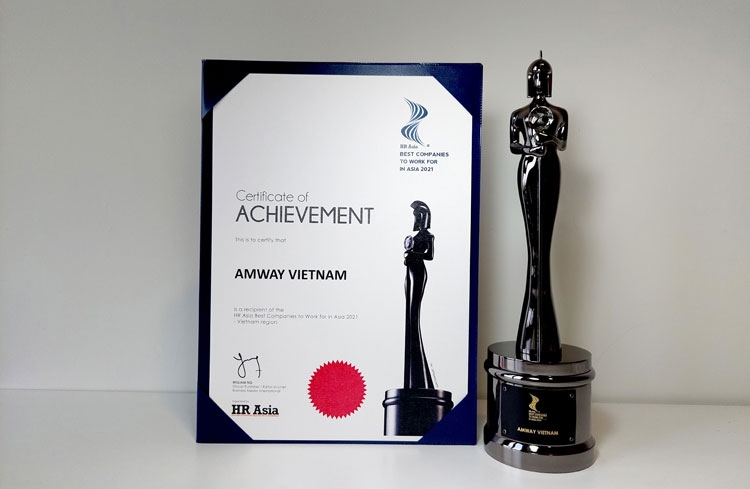 Amway Việt Nam là “Nơi làm việc tốt nhất châu Á 2021” Amway Việt Nam là “Nơi làm việc tốt nhất châu Á 2021”
