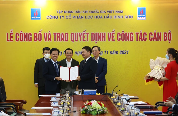 Công bố quyết định bổ nhiệm Tổng giám đốc BSR Công bố quyết định bổ nhiệm Tổng giám đốc BSR