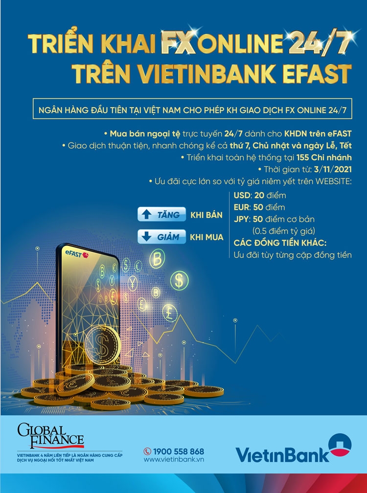 VietinBank – Ngân hàng đi đầu về cung cấp dịch vụ mua – bán ngoại tệ trực tuyến tại Việt Nam VietinBank – Ngân hàng đi đầu về cung cấp dịch vụ mua – bán ngoại tệ trực tuyến tại Việt Nam