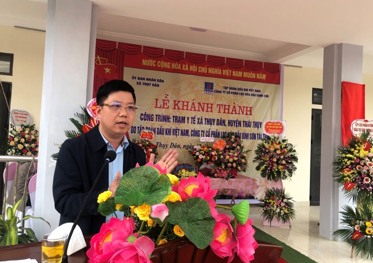 BSR khánh thành công trình Trạm y tế tại tỉnh Thái Bình