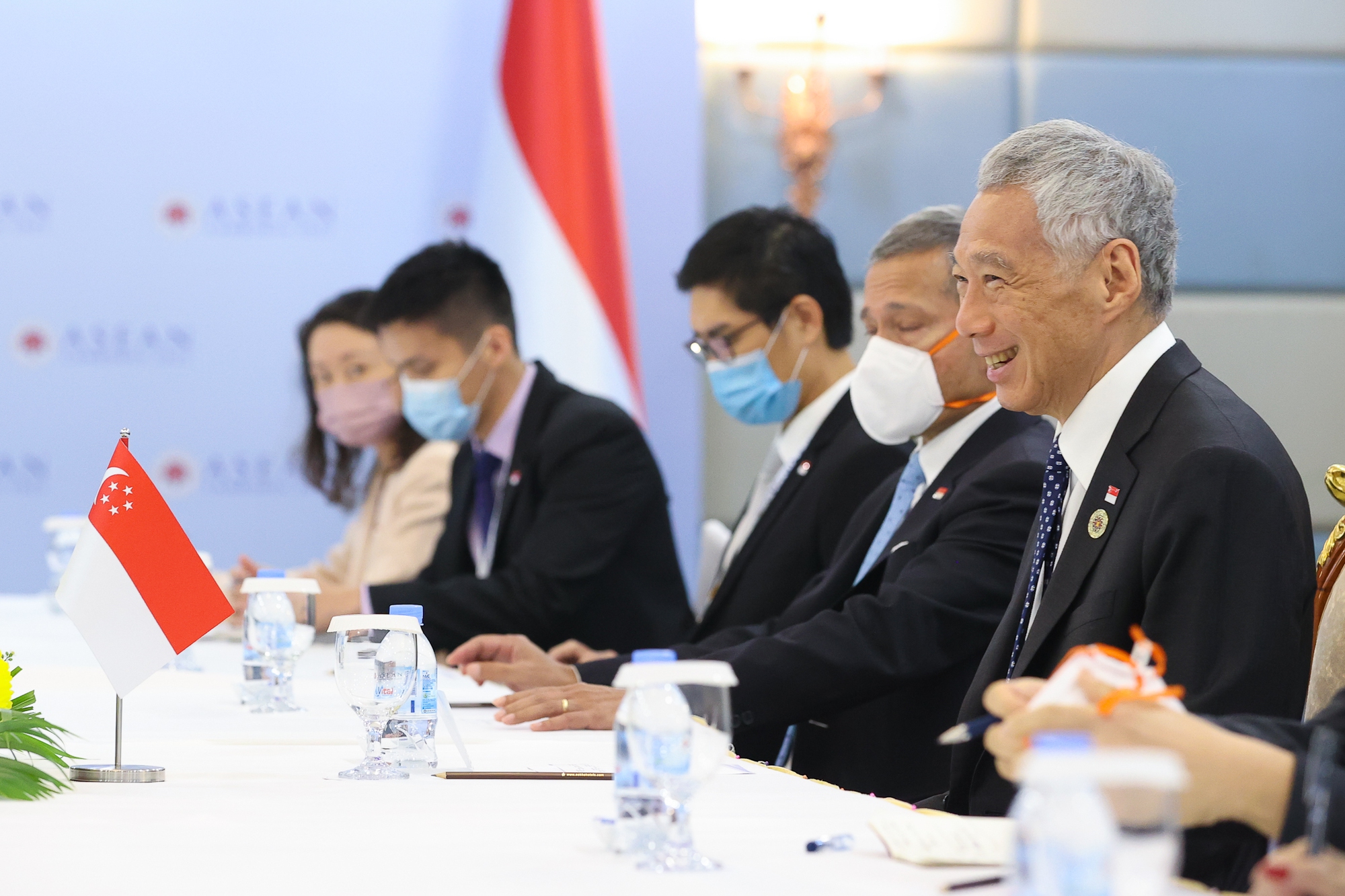 Việt Nam - Singapore nghiên cứu xây dựng khuôn khổ "Quan hệ Đối tác kinh tế số-kinh tế xanh" - Ảnh 3. Việt Nam - Singapore nghiên cứu xây dựng khuôn khổ "Quan hệ Đối tác kinh tế số-kinh tế xanh" - Ảnh 3.