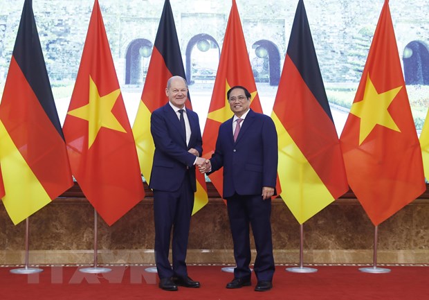 Đưa quan hệ hai nước Việt Nam- Đức sang giai đoạn phát triển mới hình ảnh 1 Dua quan he hai nuoc Viet Nam- Duc sang giai doan phat trien moi hinh anh 1