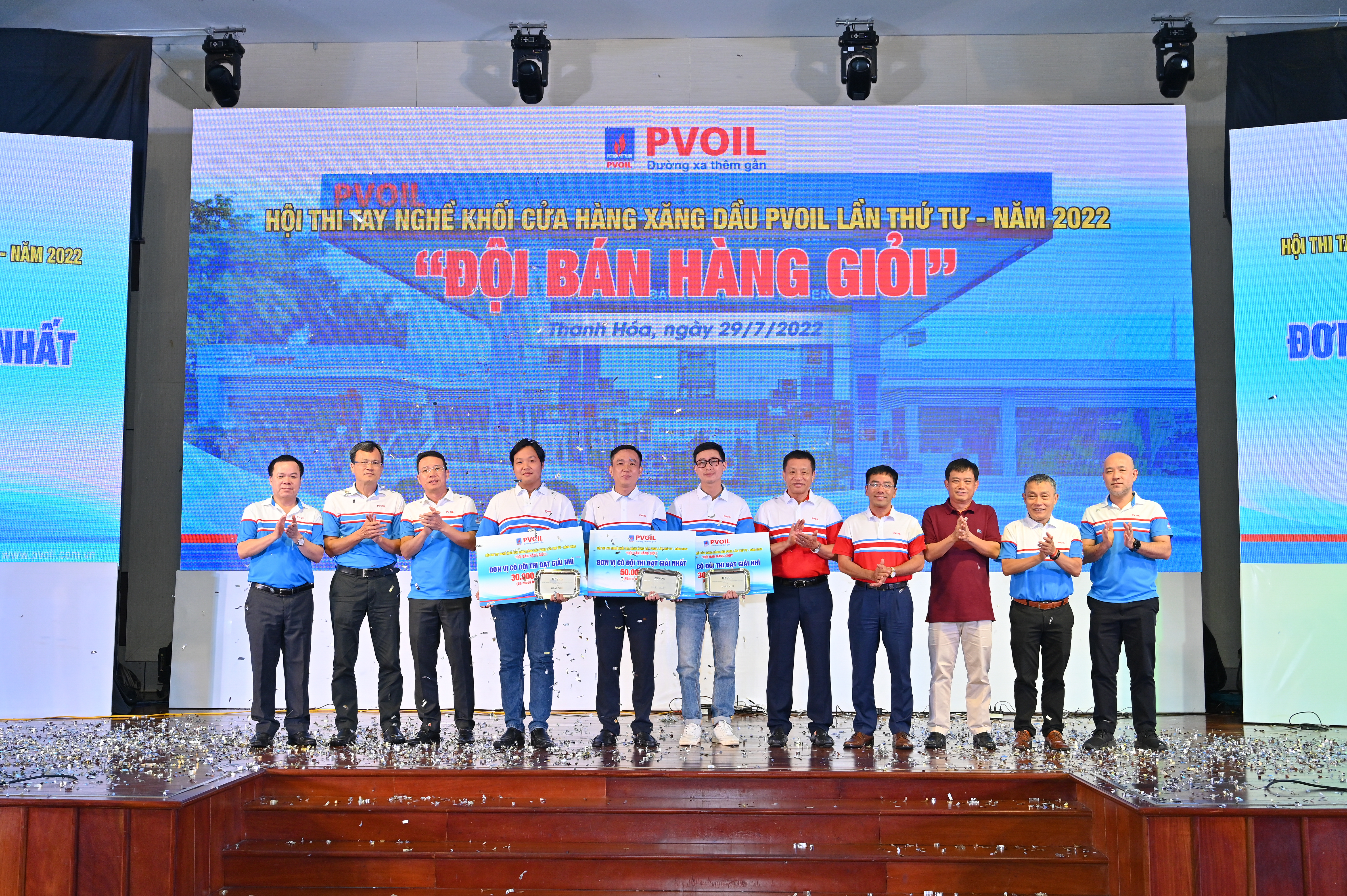 PVOIL tổ chức Hội thi tay nghề khối cửa hàng xăng dầu “Đội bán hàng giỏi” lần thứ tư PVOIL tổ chức Hội thi tay nghề khối cửa hàng xăng dầu “Đội bán hàng giỏi” lần thứ tư