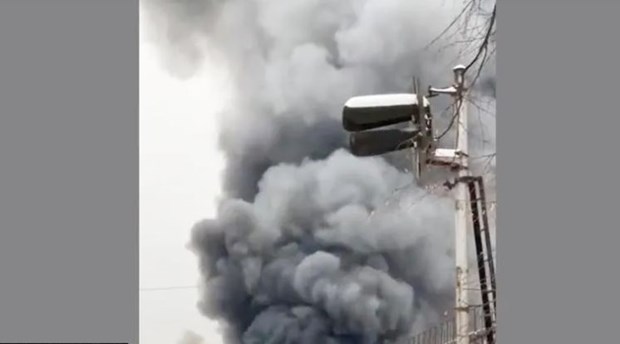 Nhieu nguoi thiet mang trong vu chay kho hang o trung tam Moskva hinh anh 1