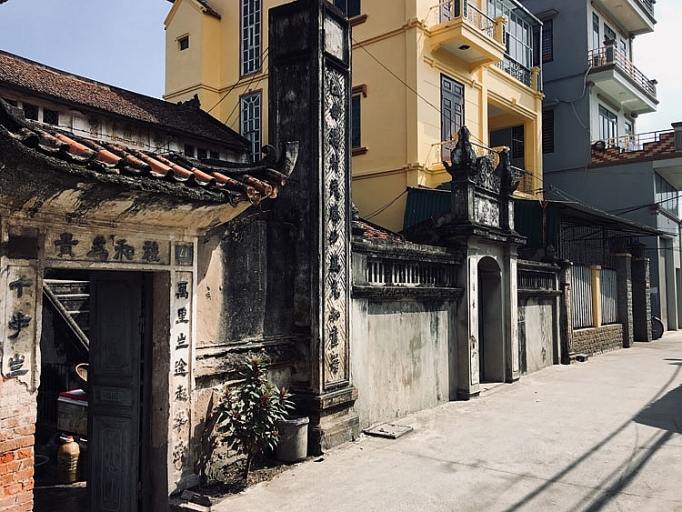 Làng cổ Cự Đà lưu giữ nét xưa, nghề xưa lang co cu da luu giu net xua nghe xua