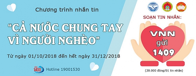 cong ty than mao khe nhan tin ung ho nguoi ngheo