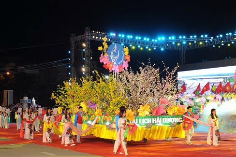 ron rang hai duong mua xuan goi