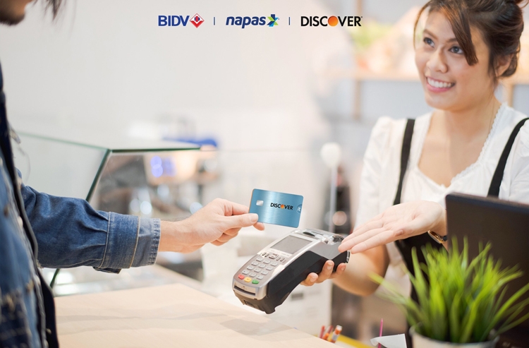Chủ thẻ DFS trên toàn cầu có thể giao dịch, thanh toán tại mạng lưới chấp nhận của ngân hàng BIDV trên lãnh thổ Việt Nam