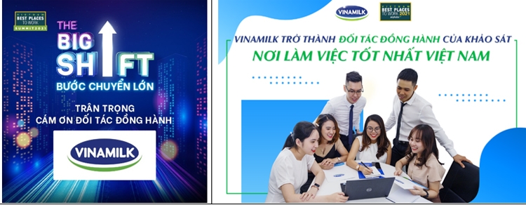 Vinamilk góp mặt trong khảo sát nơi làm việc tốt nhất Việt Nam với vai trò mới Vinamilk góp mặt trong khảo sát nơi làm việc tốt nhất Việt Nam với vai trò mới