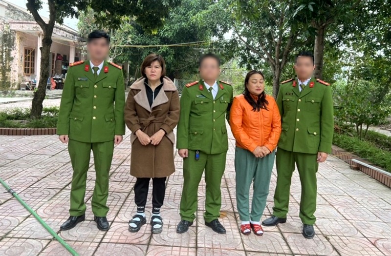 Tang vật của chuyên án.