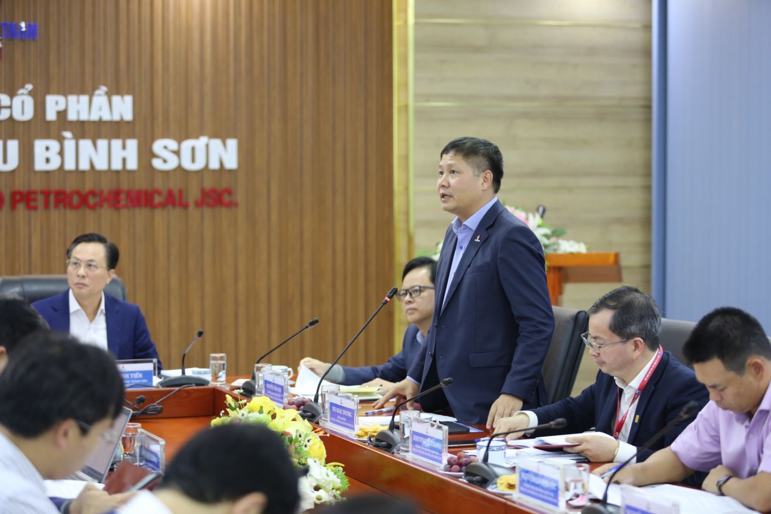 Đoàn giám sát Petrovietnam làm việc tại BSR