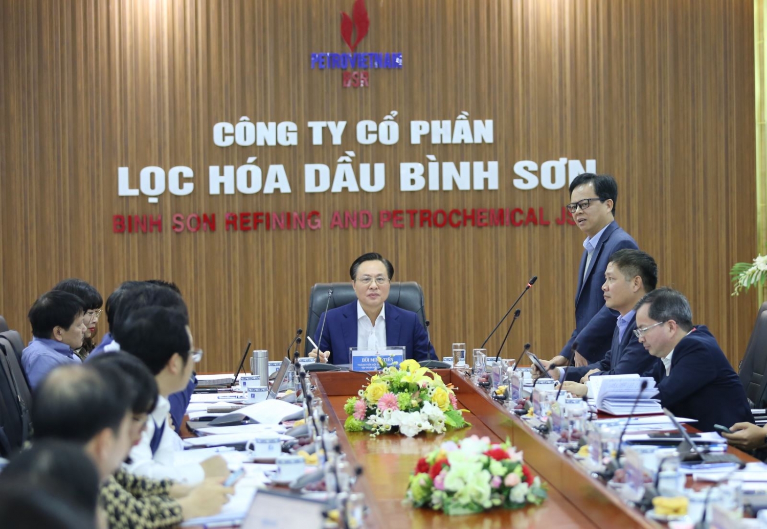 Đoàn giám sát Petrovietnam làm việc tại BSR