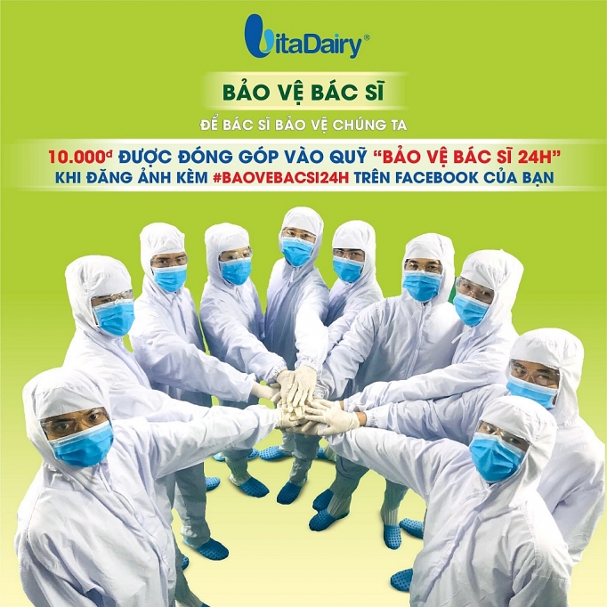 cong ty vitadairy thanh lap quy bao ve bac si 24h
