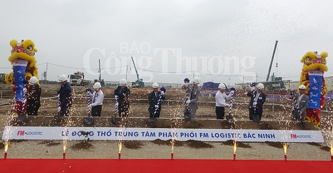 Khởi công xây dựng Trung tâm phân phối FM Logistic Bắc Ninh khoi cong xay dung trung tam phan phoi fm logistic bac ninh