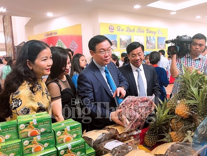 bac giang se dot pha trong san xuat va tieu thu nong san