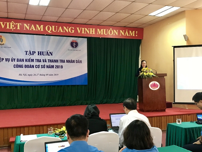 Tập huấn nghiệp vụ Uỷ ban kiểm tra và Thanh tra nhân dân công đoàn cơ sở năm 2019 tap huan nghiep vu uy ban kiem tra va thanh tra nhan dan cong doan co so nam 2019