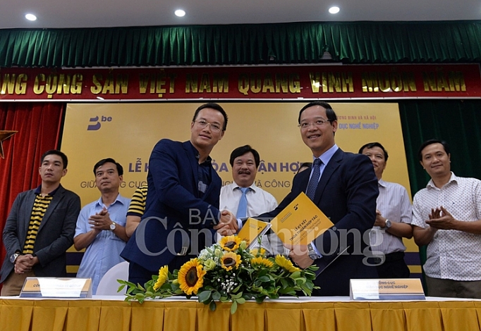 Be Group ký kết thỏa thuận trong lĩnh vực giáo dục nghề nghiệp be group ky ket thoa thuan trong linh vuc giao duc nghe nghiep