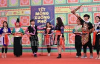 Sắc màu văn hóa “Tết Mông xuống phố”