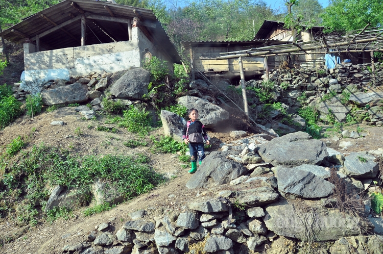 xuan cung tre em vung cao