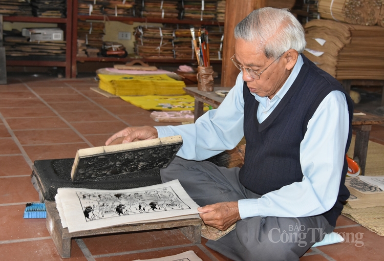 trinh unesco xem xet nghe lam tranh dan gian dong ho vao danh sach di san van hoa phi vat the