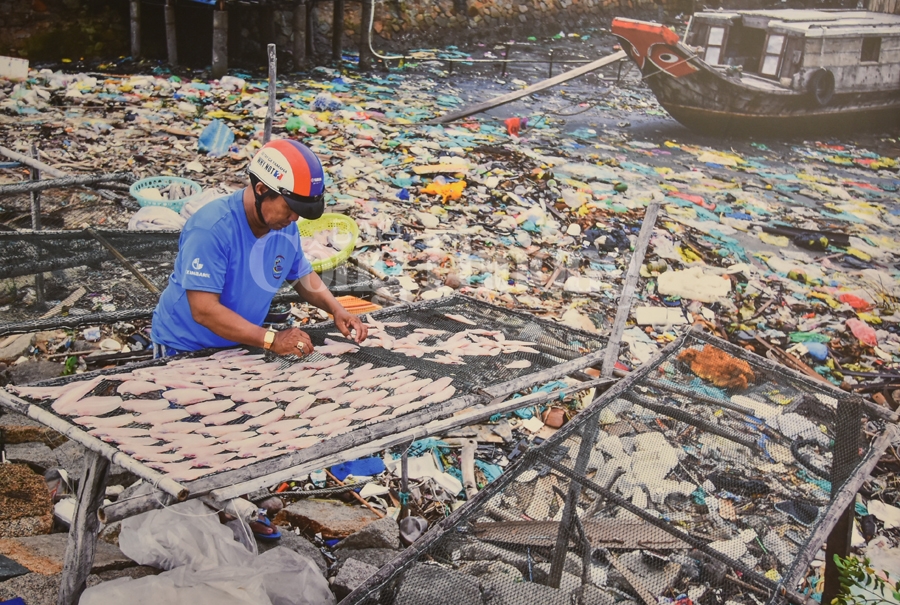 trien lam anh rac thai nhua hay cuu bien