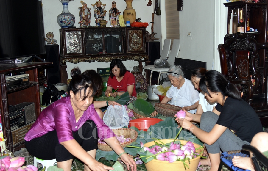 tra sen ho tay luu giu net van hoa nguoi ha noi
