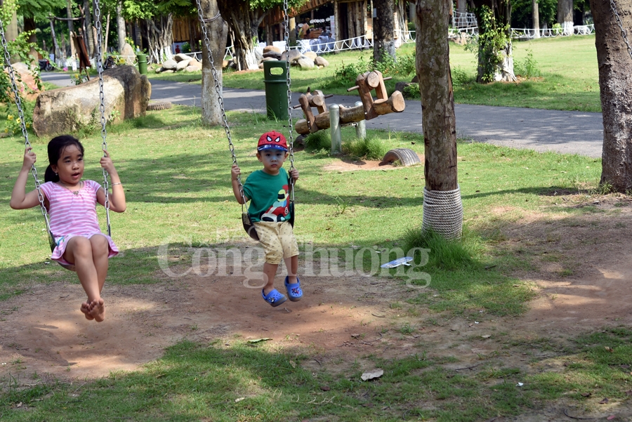san choi phieu luu khuyen khich tre em tu do sang tao