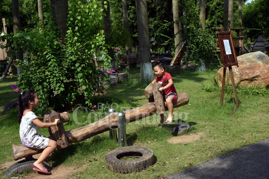 san choi phieu luu khuyen khich tre em tu do sang tao