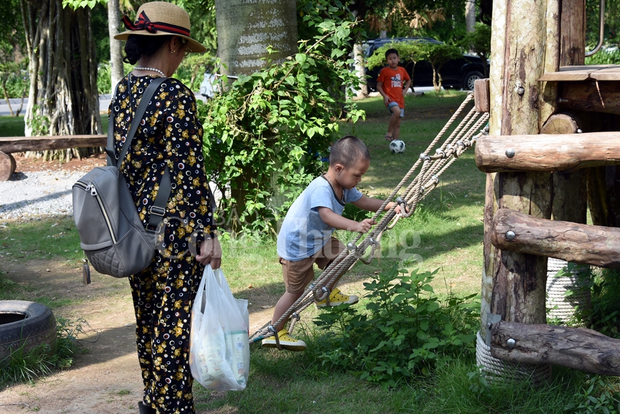 san choi phieu luu khuyen khich tre em tu do sang tao