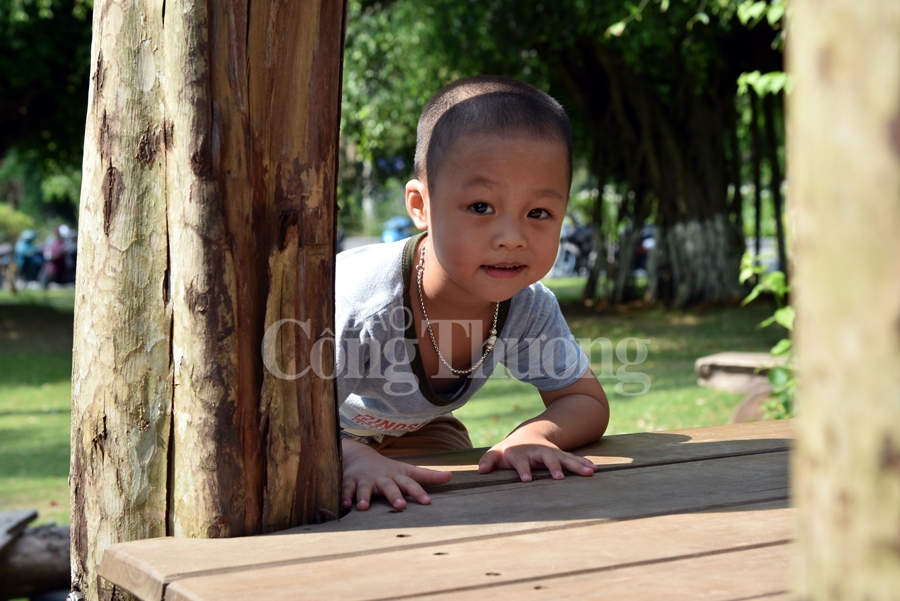 san choi phieu luu khuyen khich tre em tu do sang tao