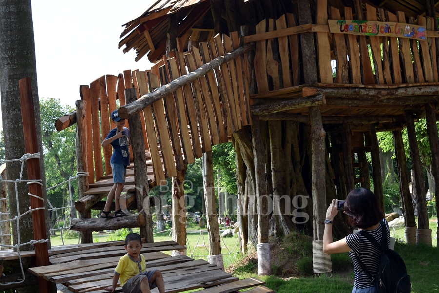 san choi phieu luu khuyen khich tre em tu do sang tao