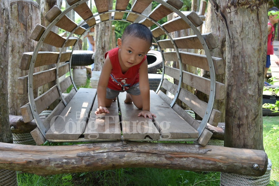 san choi phieu luu khuyen khich tre em tu do sang tao