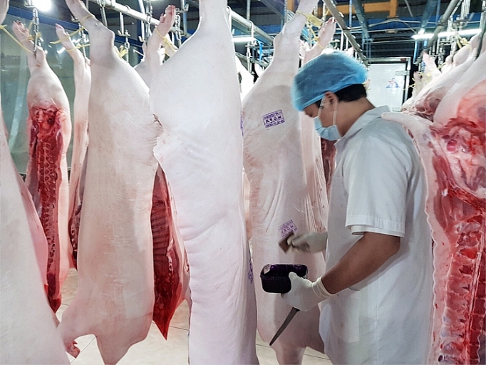 mm mega market viet nam tang cuong kiem soat chat luong thit heo