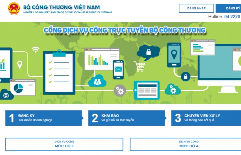 Kết nối Cổng Dịch vụ công quốc gia: Bộ Công Thương là một trong những đơn vị đi đầu