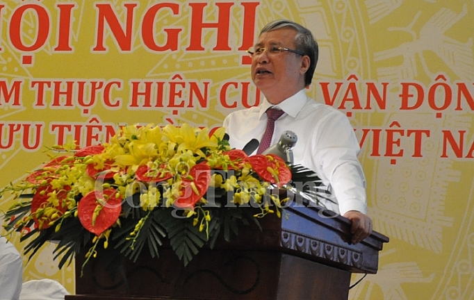 “Cuộc vận động cần phải tiếp tục được triển khai mạnh mẽ, sáng tạo và thiết thực hơn nữa” cuoc van dong can phai tiep tuc duoc trien khai manh me sang tao va thiet thuc hon nua