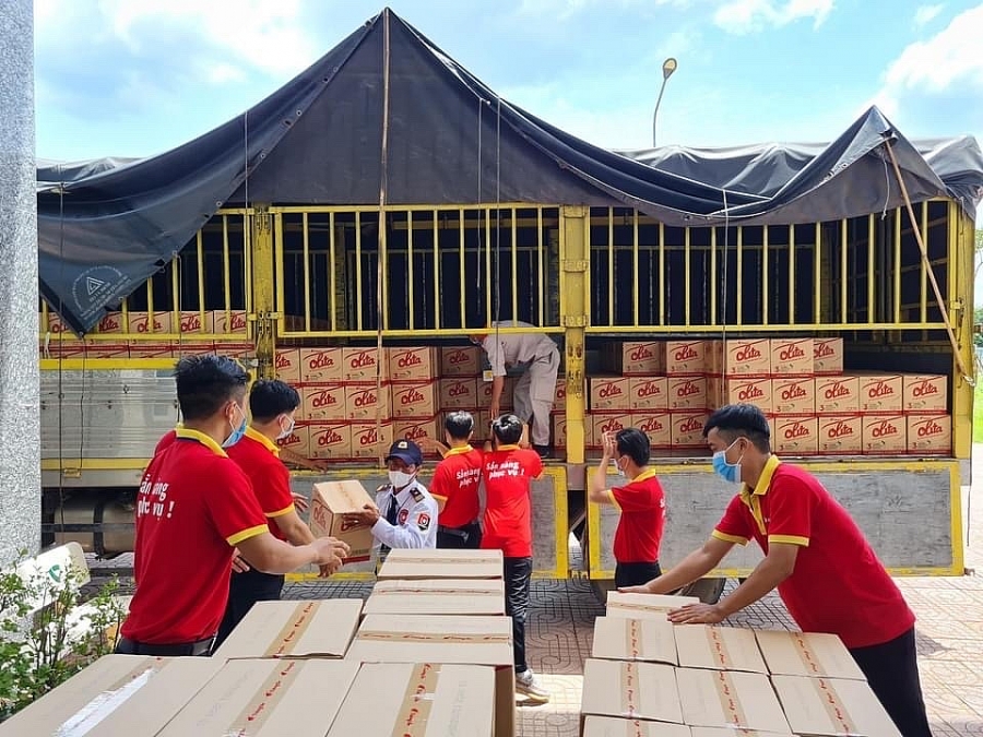 Hơn 700.000 gói an sinh: Trao yêu thương đến với vùng tâm dịch Bình Dương Hơn 700.000 gói an sinh: Trao yêu thương đến với vùng tâm dịch Bình Dương
